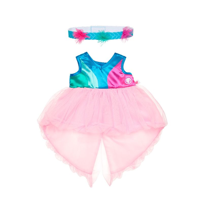BUILD A BEAR - Vestido Tul Poppy Trolls Build-A-Bear