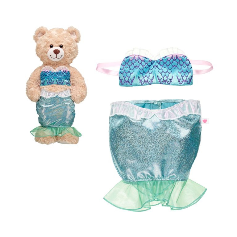 Disfraz sirenita para peluches