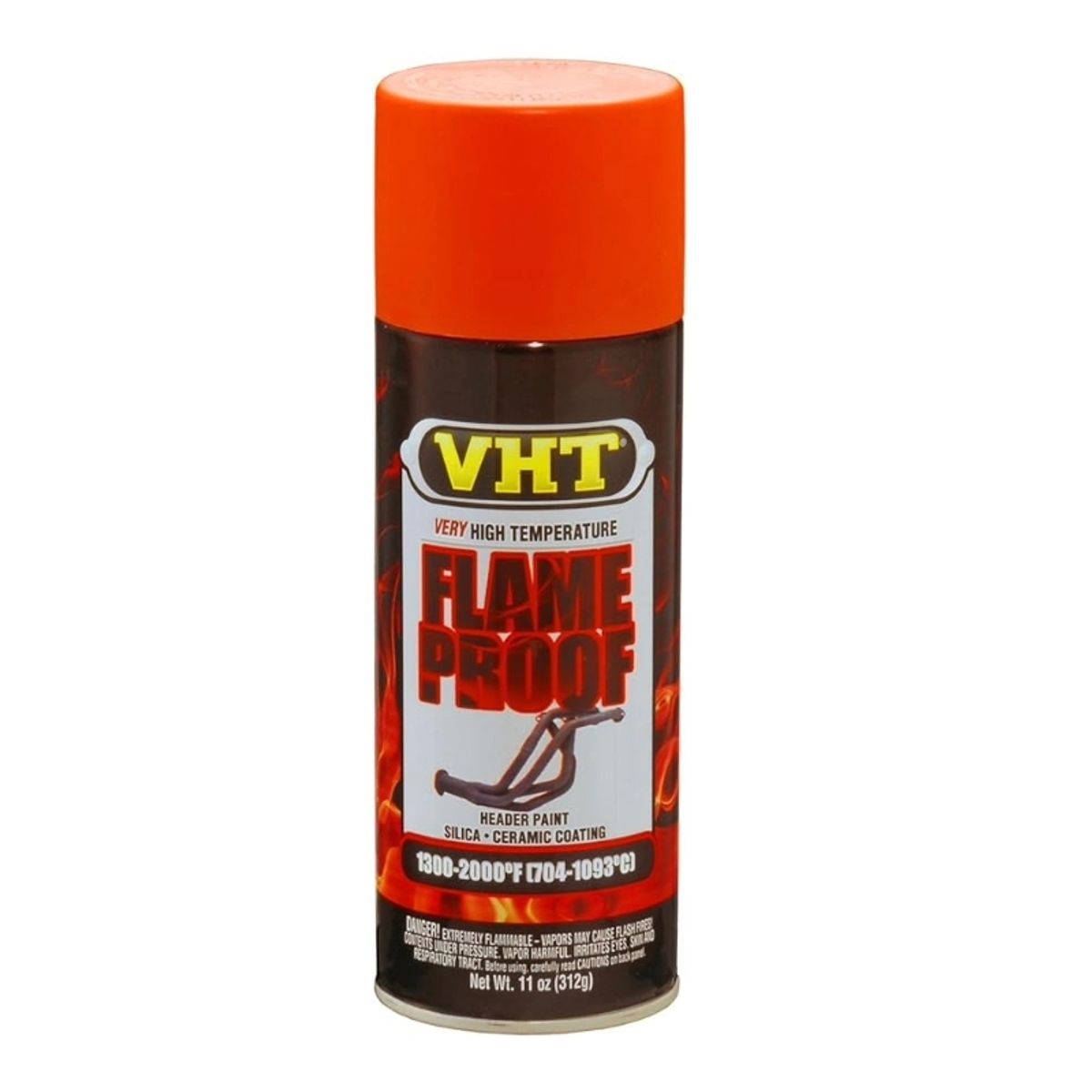 GENERICO - VHT Flameproof pintura alta temperatura escapes Flat Red