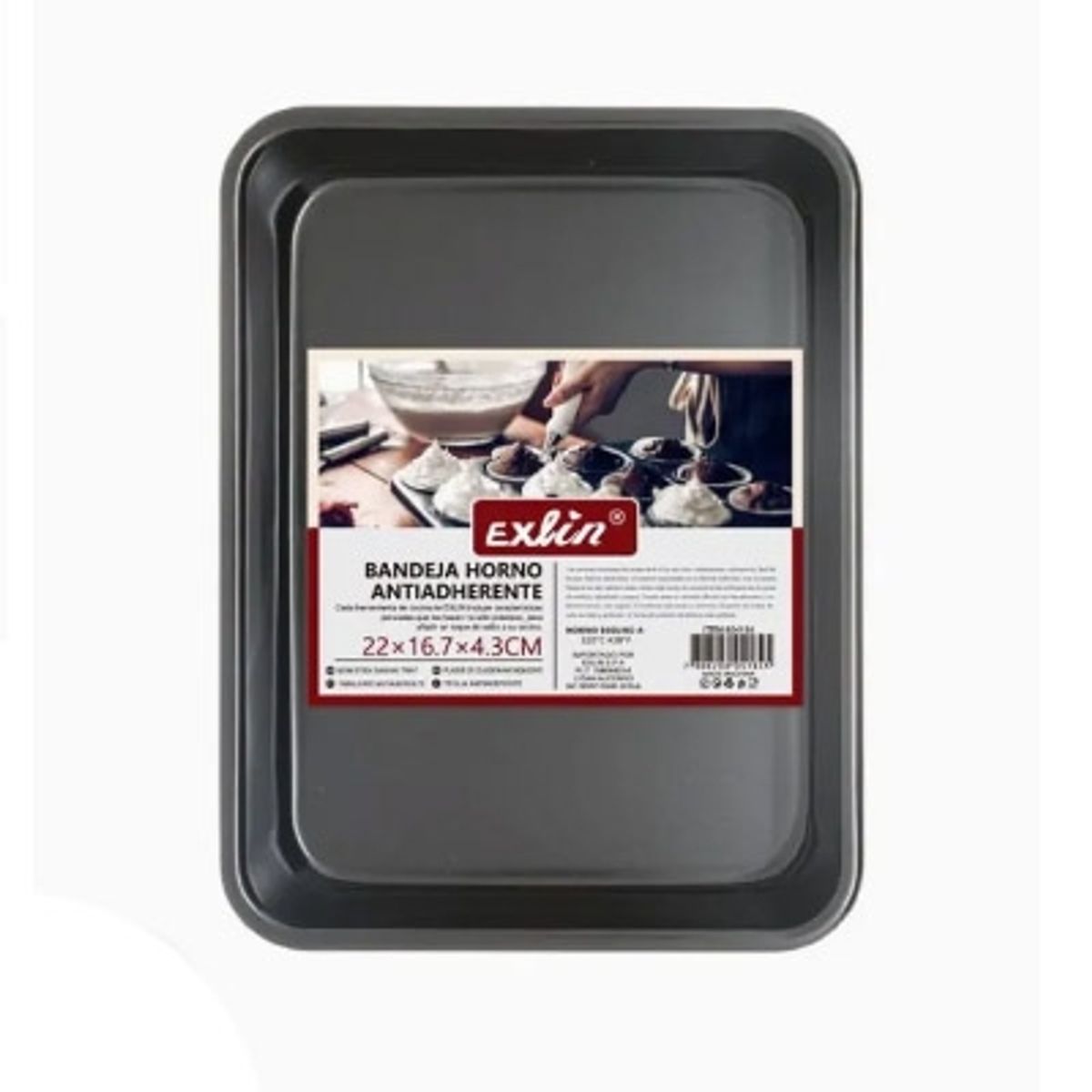 GENERICO - Molde Rectangular para Hornear