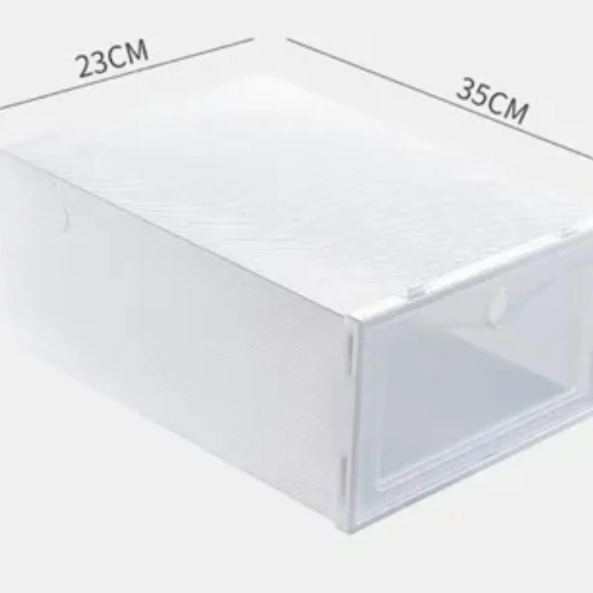 U BUY - Pack 6 Organizador De Zapatos Caja Organizadora Transparent