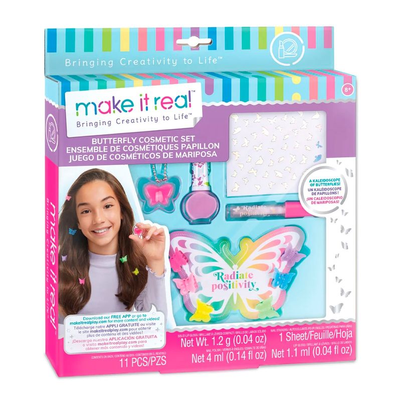 MAKE IT REAL - Butterfly Dreams Cosmetic Set Make It Real