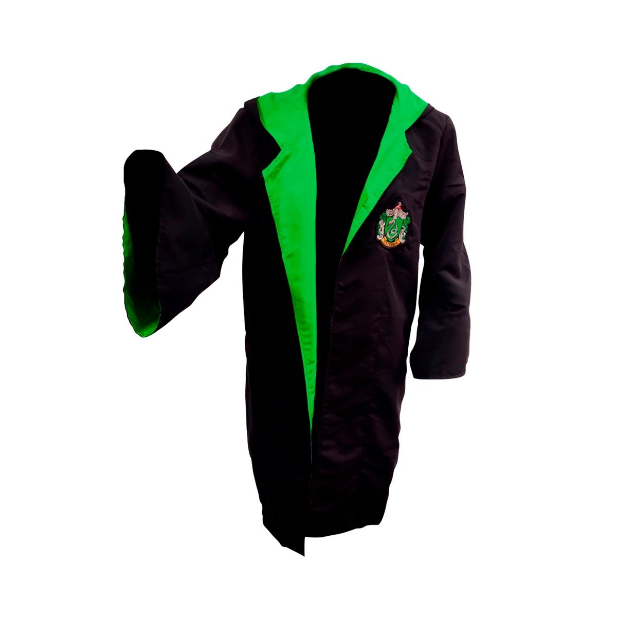 ANSALDO - Disfraz Harry Potter túnica Slytherin adulto colección