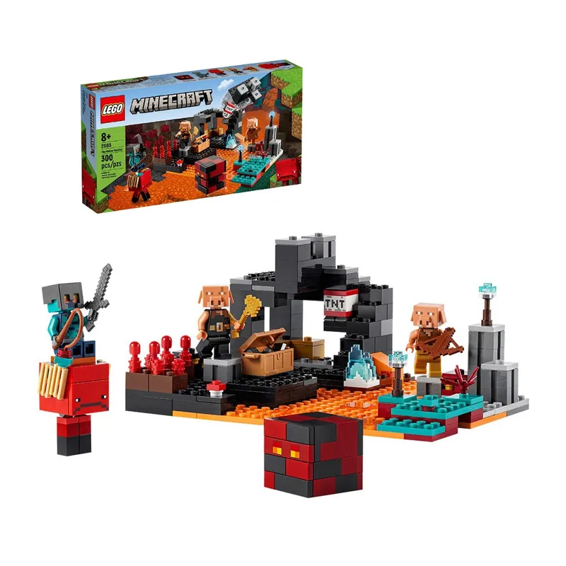 LEGO - El Bastión Del Nether Lego Minecraft