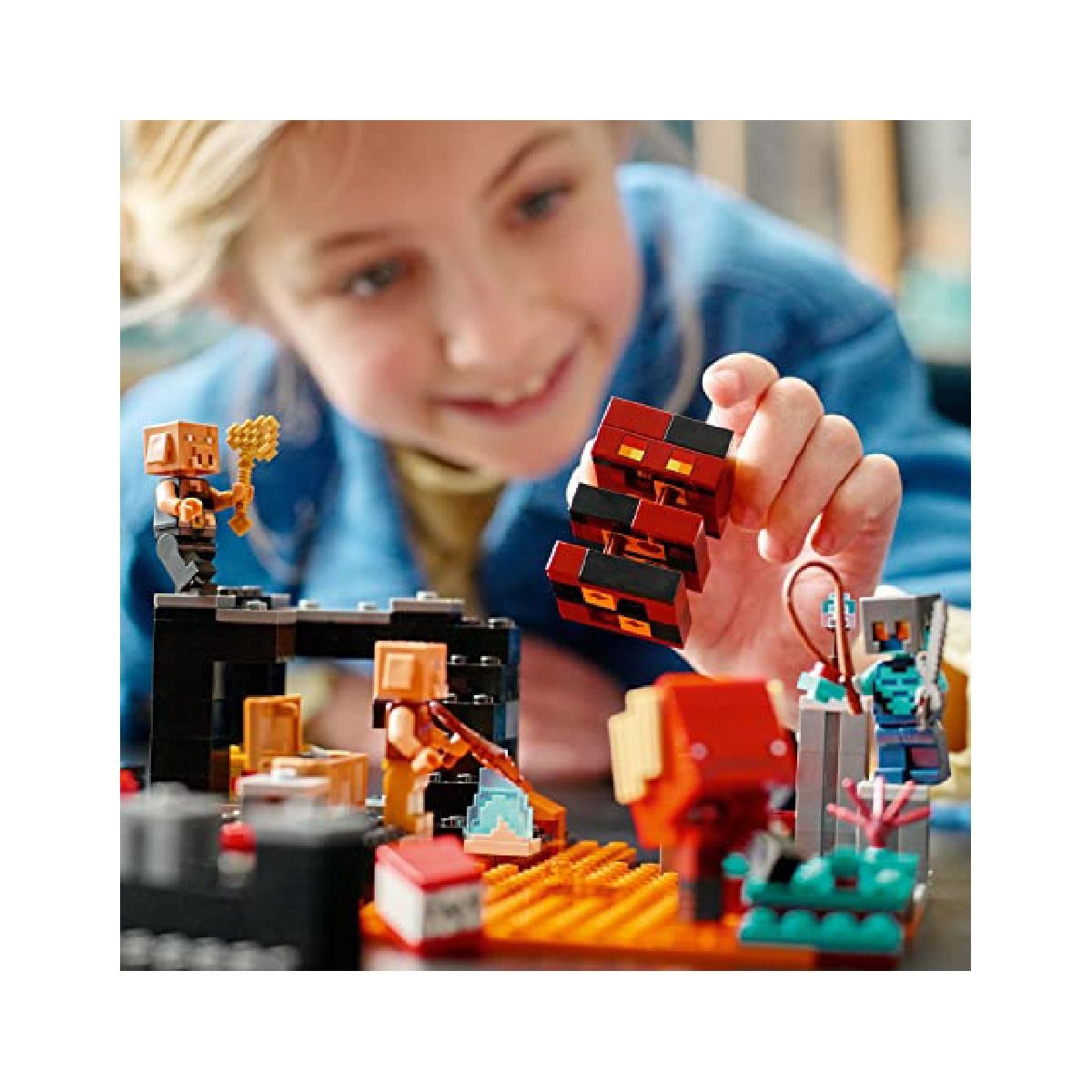 LEGO - El Bastión Del Nether Lego Minecraft