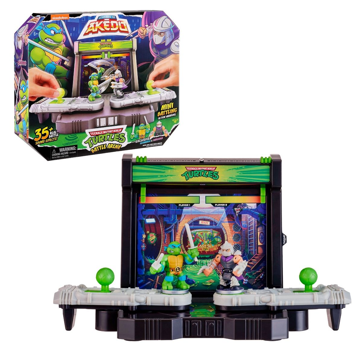 TORTUGAS NINJA - Akedo Tortugas Ninja Arena De Batalla S1