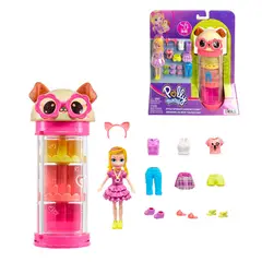 POLLY POCKET - Tubo De Modas Giratorio - Perro