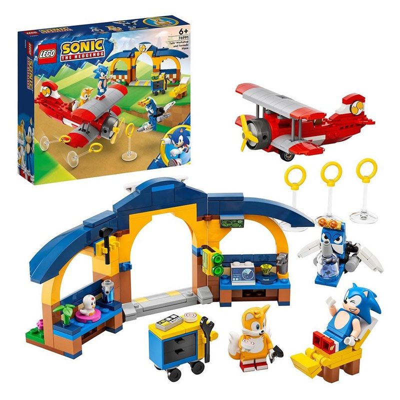 LEGO - Taller Y Avi√Ìn Tornado De Tails Lego Sonic