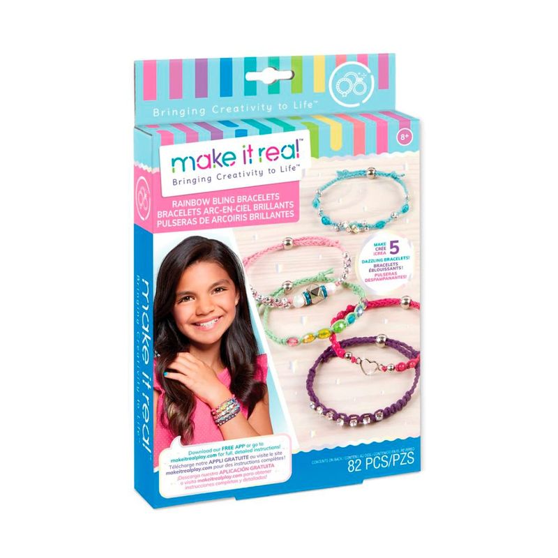 MAKE IT REAL - Rainbow Bling Bracelets Make It Real