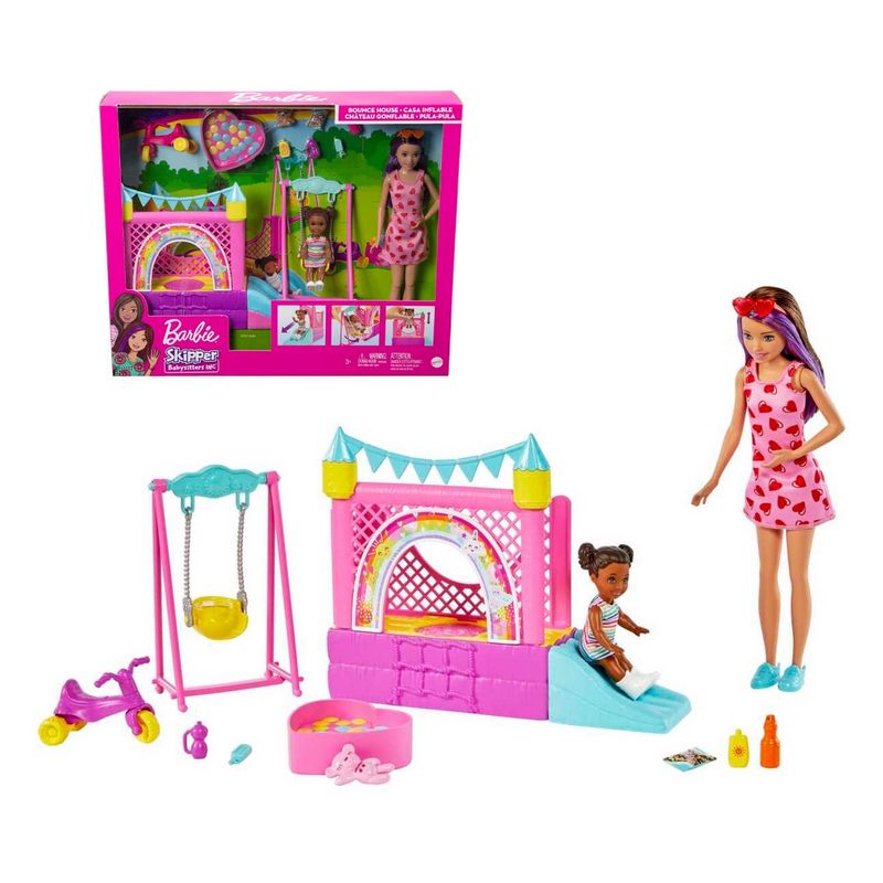 BARBIE - Barbie Skipper Babysitter Parque De Juegos
