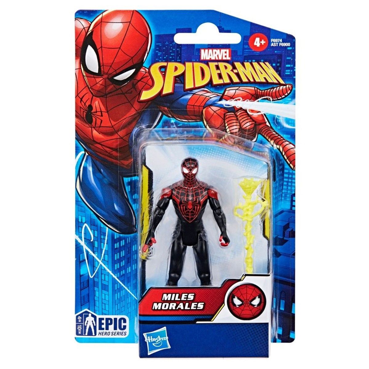 MARVEL - Figura de acción Spiderman Miles Morales colección 10 cm