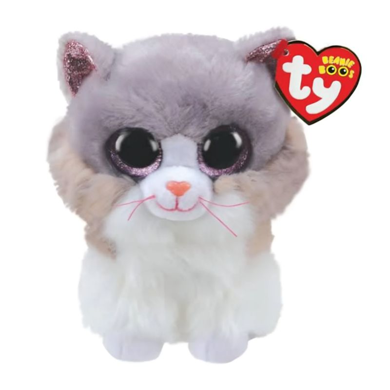BEANIE BOOS - Ty Beanie Boos Asher Gato Unicornio