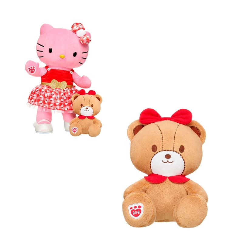 BUILD A BEAR - Mini Peluche Chum  Hello Kitty Build-A-Bear