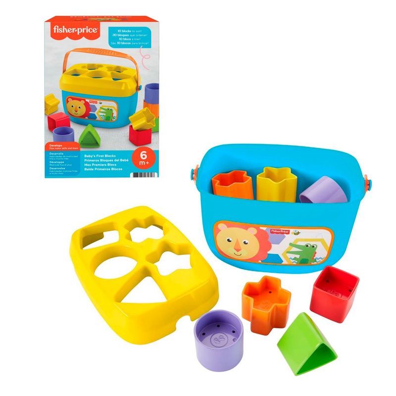 FISHER PRICE - Fisher Price Primeros Bloques Del Bebé