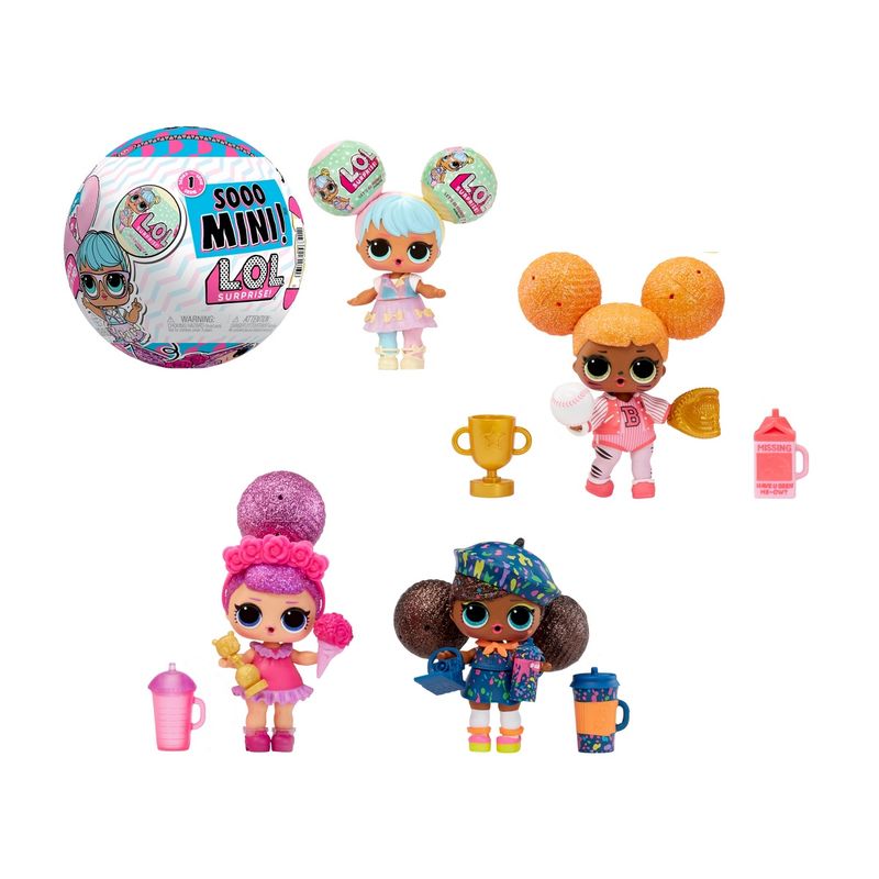 LOL SURPRISE - Muñca Lol Sooo Mini 8 Cms En Bola Sorpresa Con Accesorios