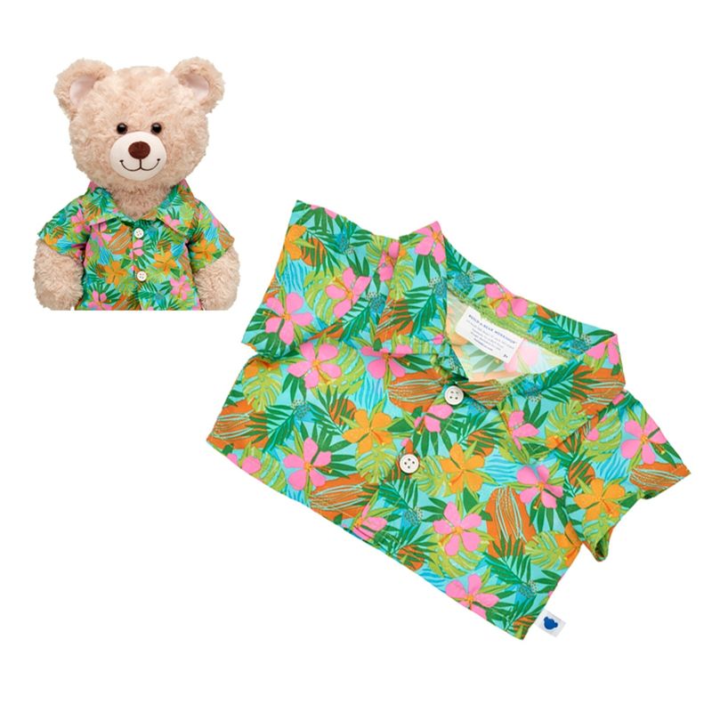 BUILD A BEAR - Camisa Tropical Build-A-Bear