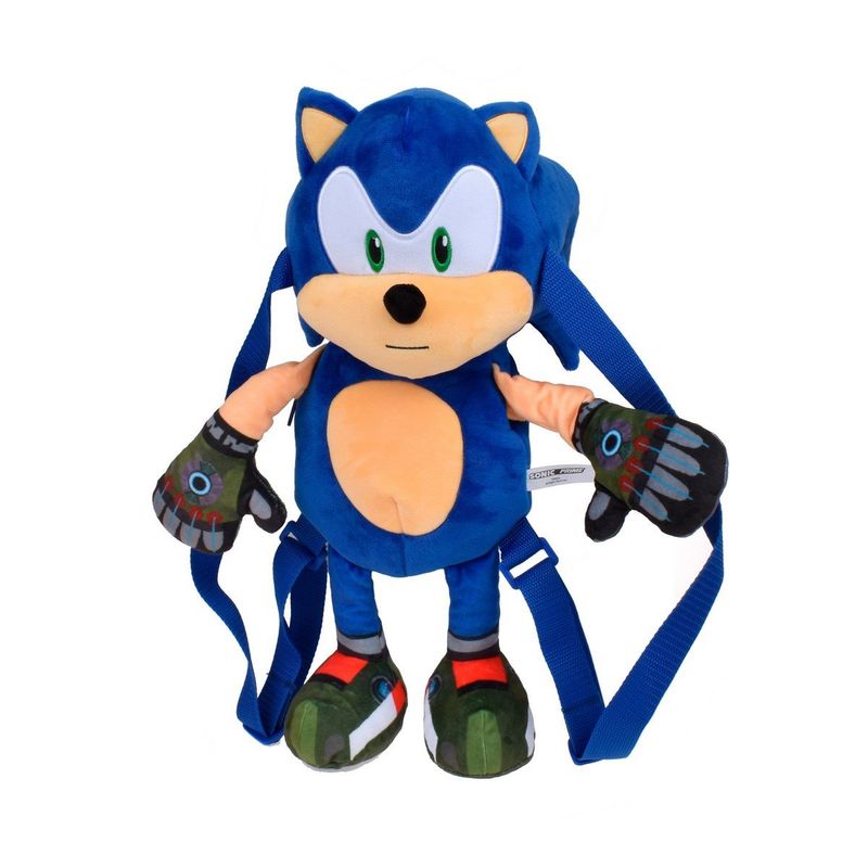 SONIC - Peluche Mochila De 30 Cms Sonic - Sonic