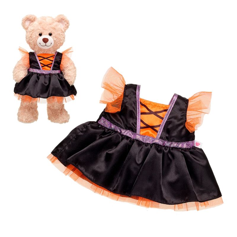 BUILD A BEAR - Vestido Bruja Negro Build-A-Bear