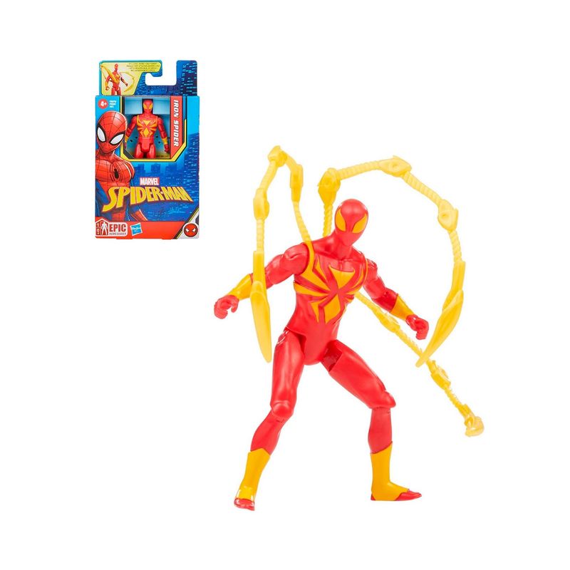 MARVEL - Spiderman Figura 10 Cm - Iron-Spider