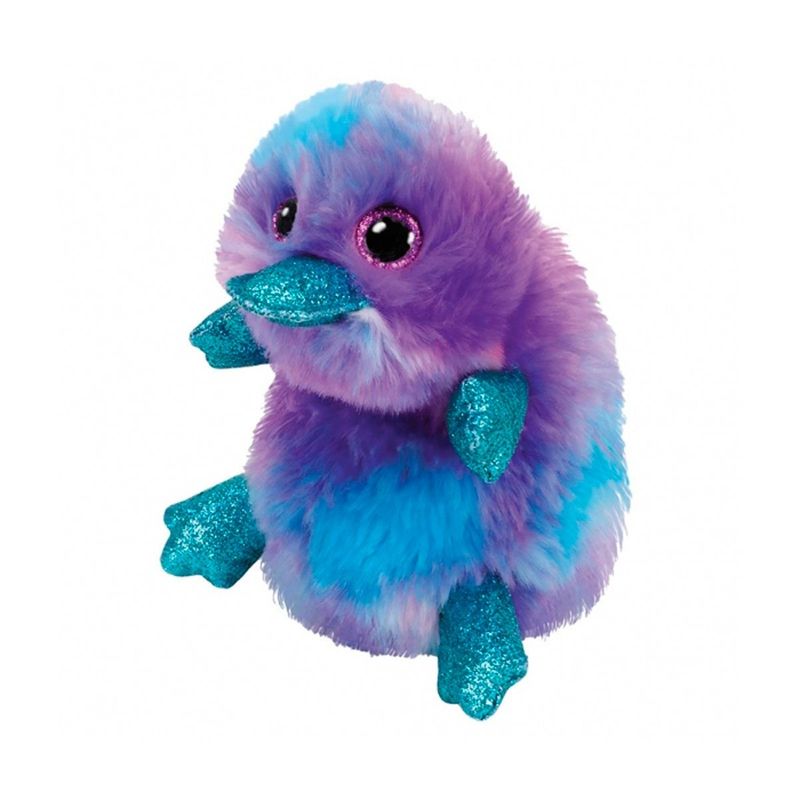 BEANIE BOOS - Ty Beanie Boos Zappy Ornitorrinco Púrpura Mediano