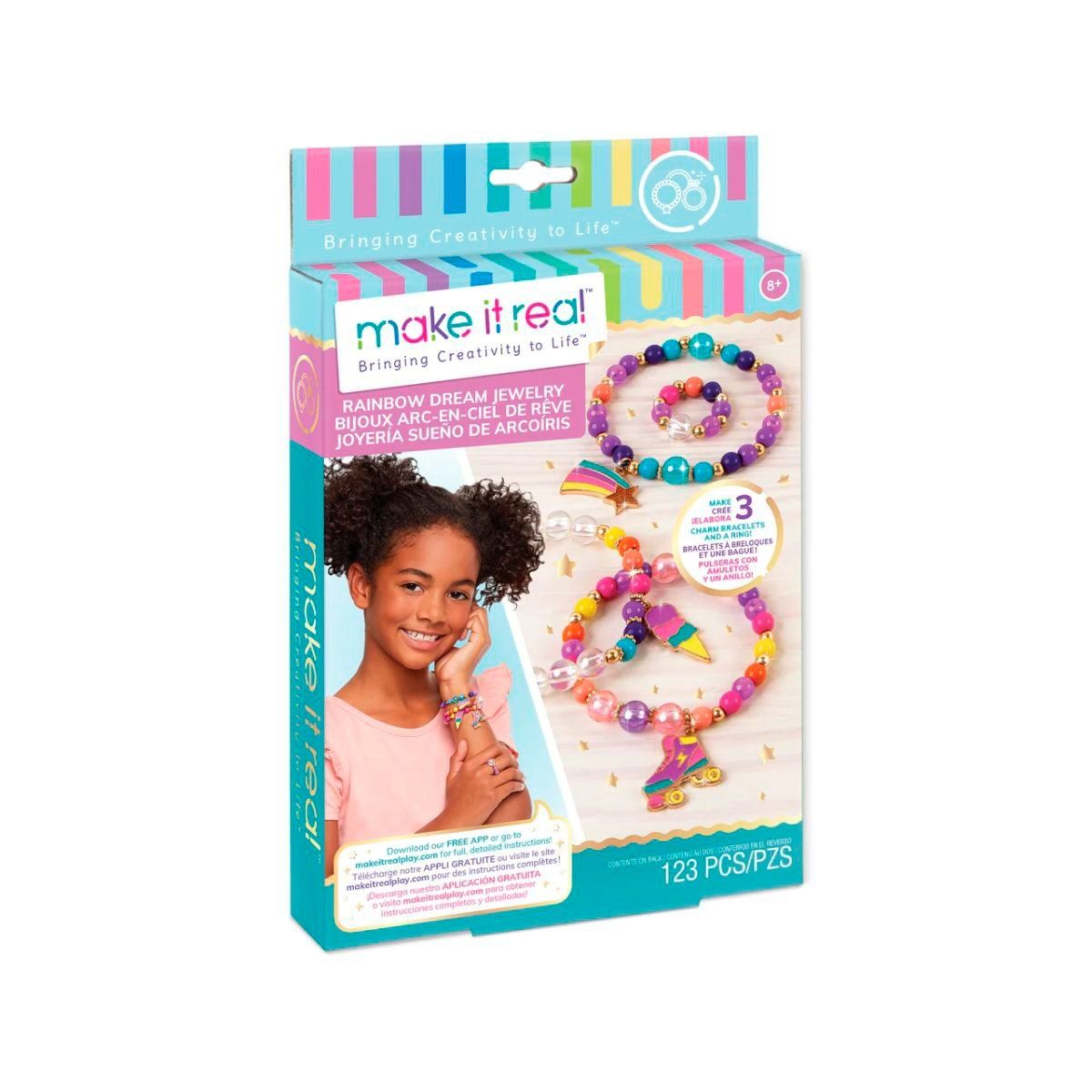 MAKE IT REAL - Juego de manualidades MAKE IT REAL joyería creativa