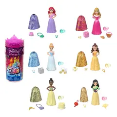 DISNEY - Princesa Color Reveal Real Sorpresa Temática Fiesta