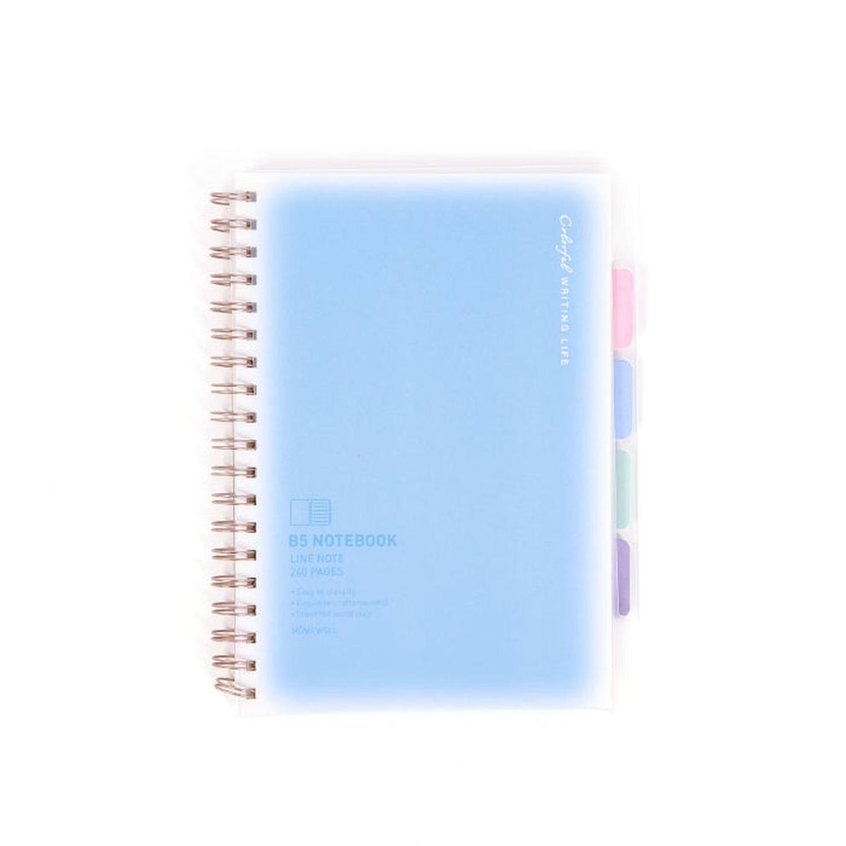 HOMEWELL - Libreta Azul 17.3*25cm HOMEWELL