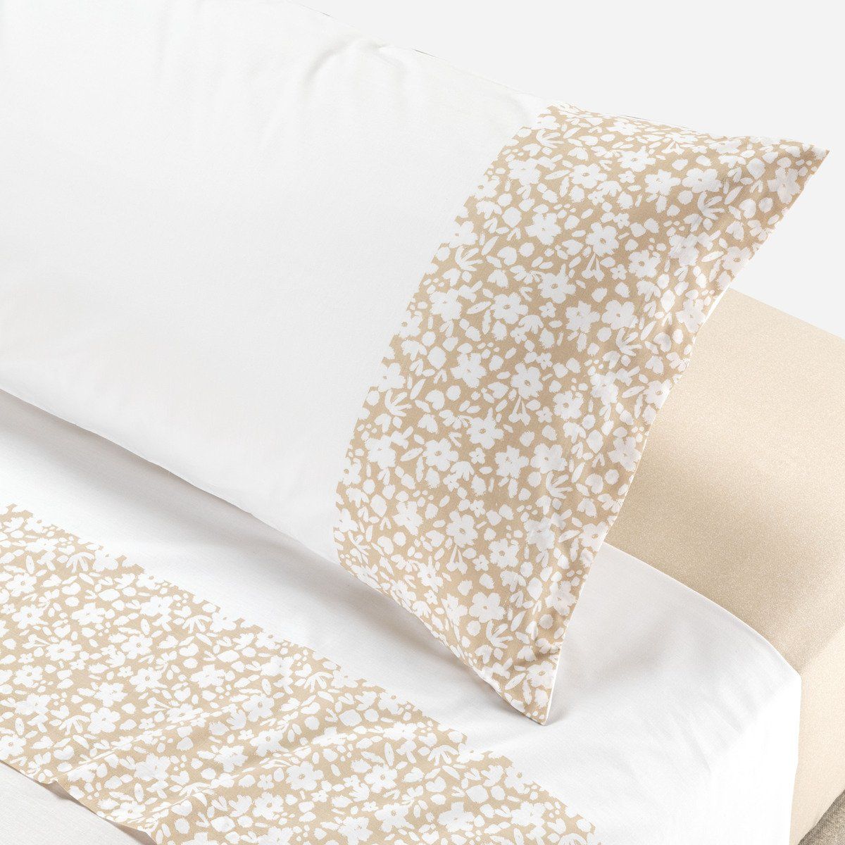 ROSEN - Sábana Rosen 180 Hilos Guarda 1,5 Plazas Spring