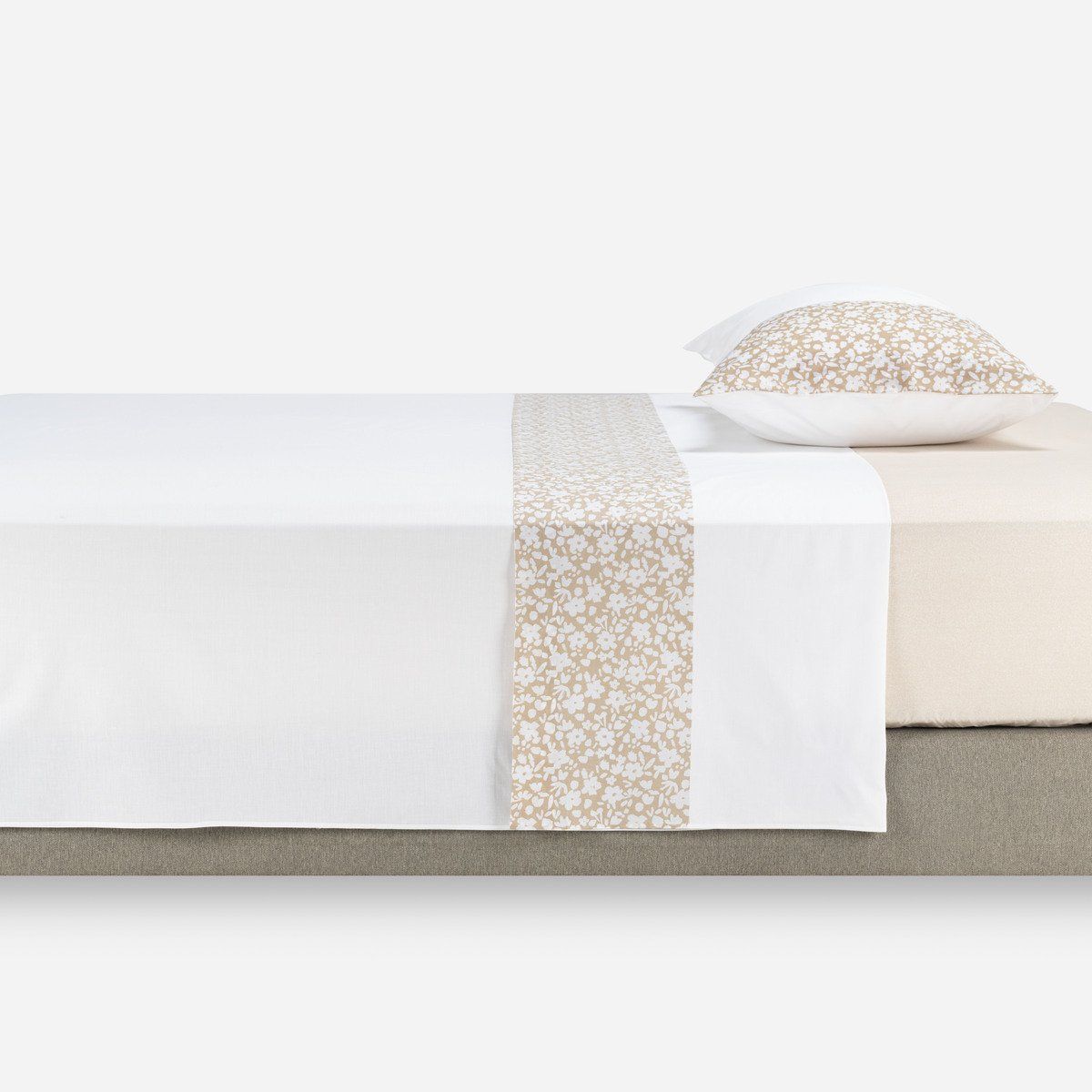 ROSEN - Sábana Rosen 180 Hilos Guarda King Spring