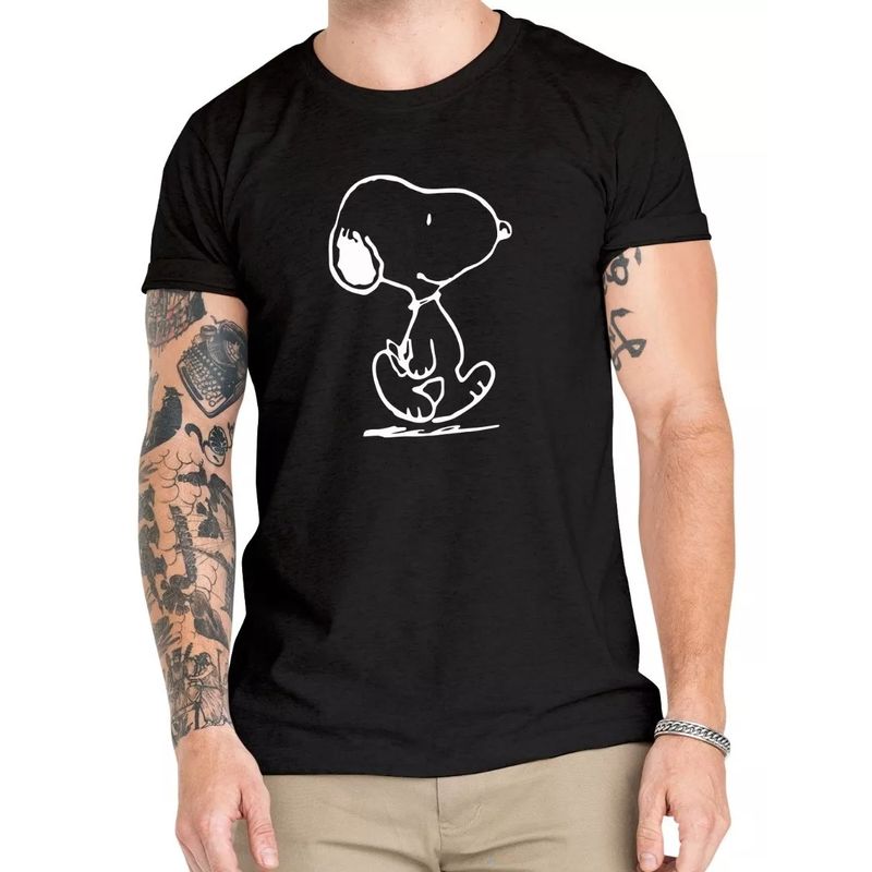 ROLY - Polera Hombre Snoopy Algodon