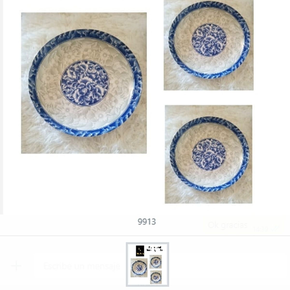 GENERICO - Plato Semi Hondo Grande Ceramica Diseño Adorable