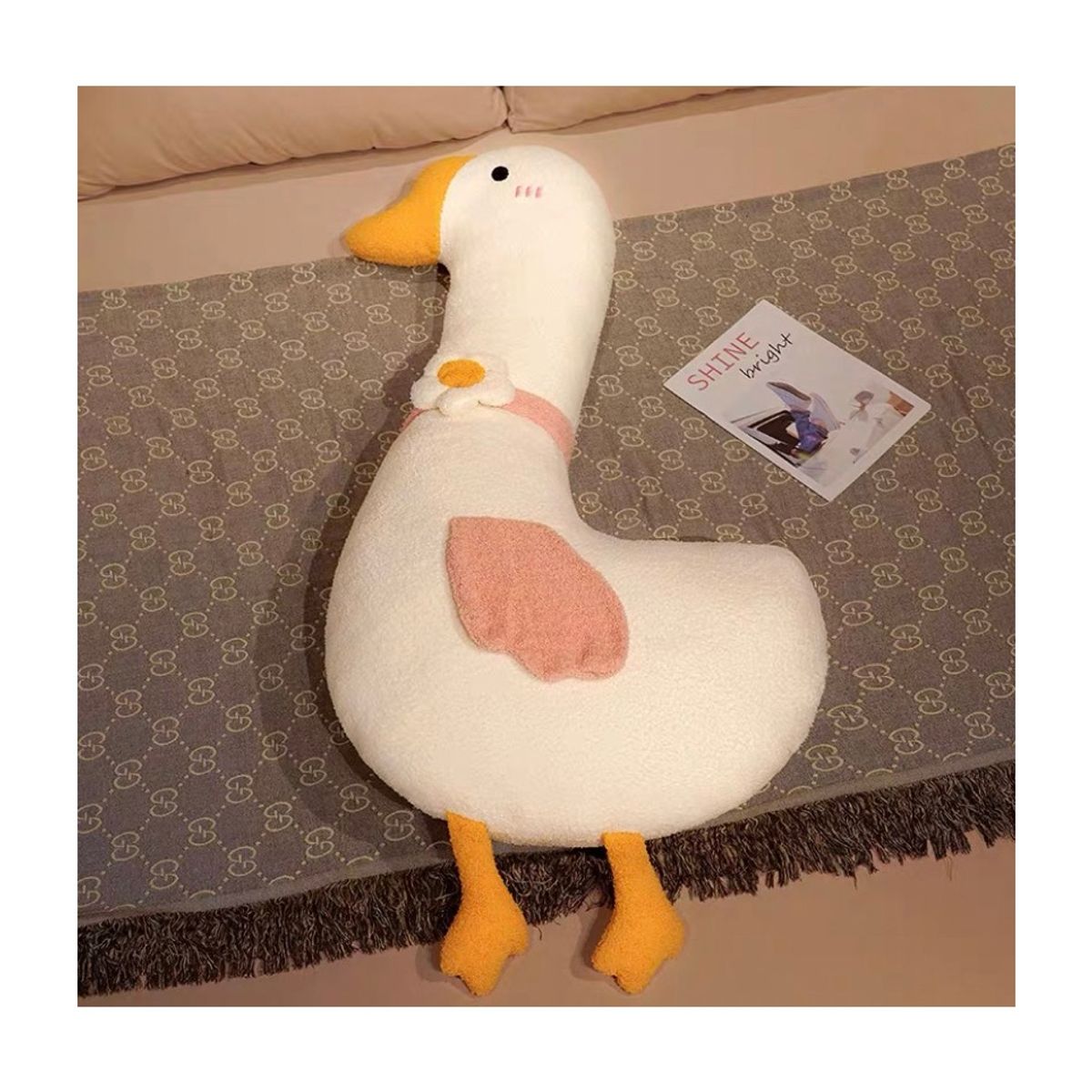 GENERICO - Peluche Kawaii Muñeco Juguete Patito 95CM