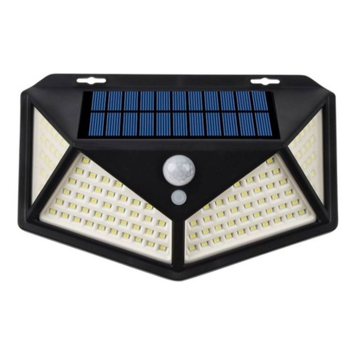 GENERICO - Foco Led Solar De Exterior Con Sensor De Movimiento 100 Led