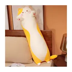 GENERICO - Peluche Almohada Gatito Kawaii- 62 Cms- Adultos Y Niños