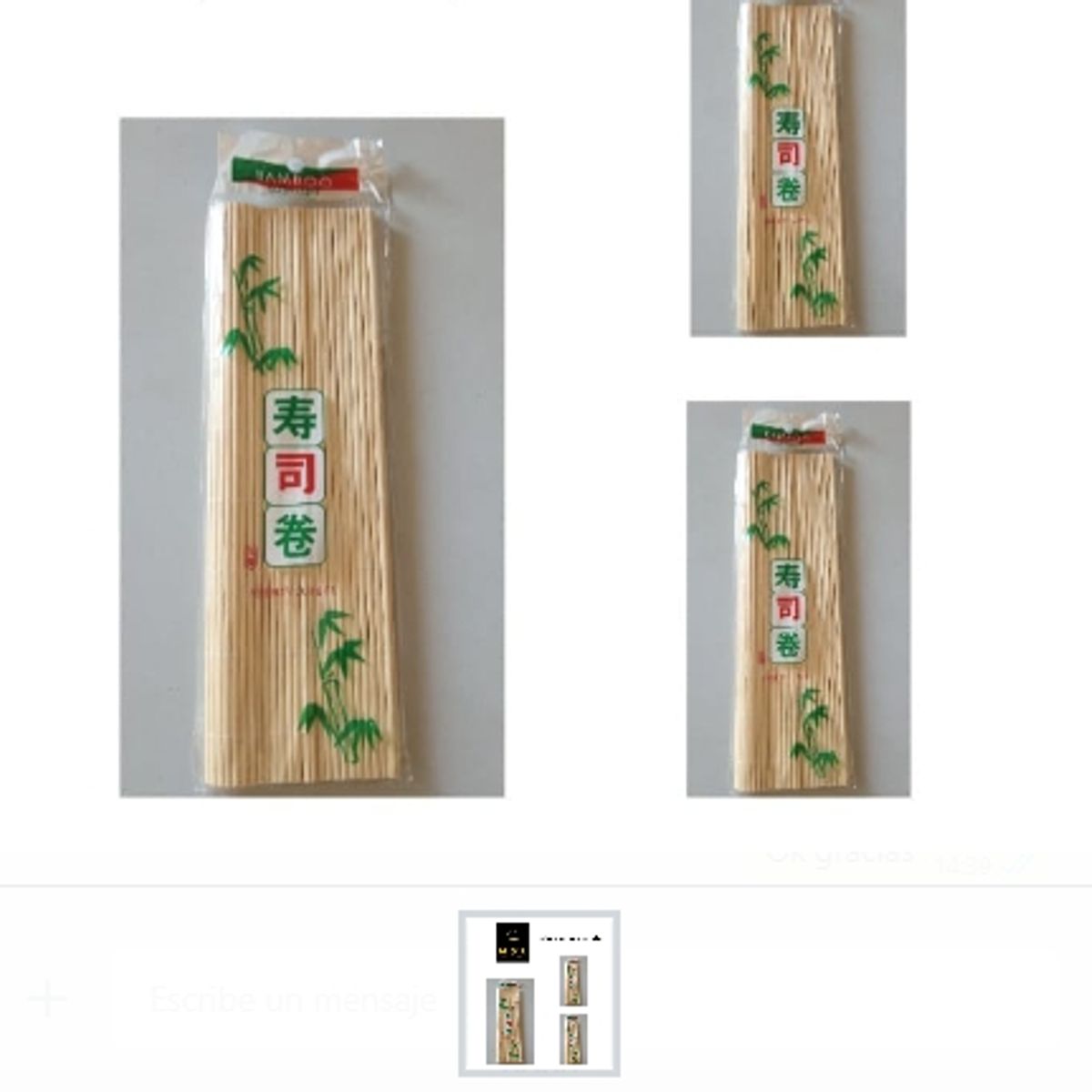 GENERICO - Esterilla Para Sushi Palitos Cocina