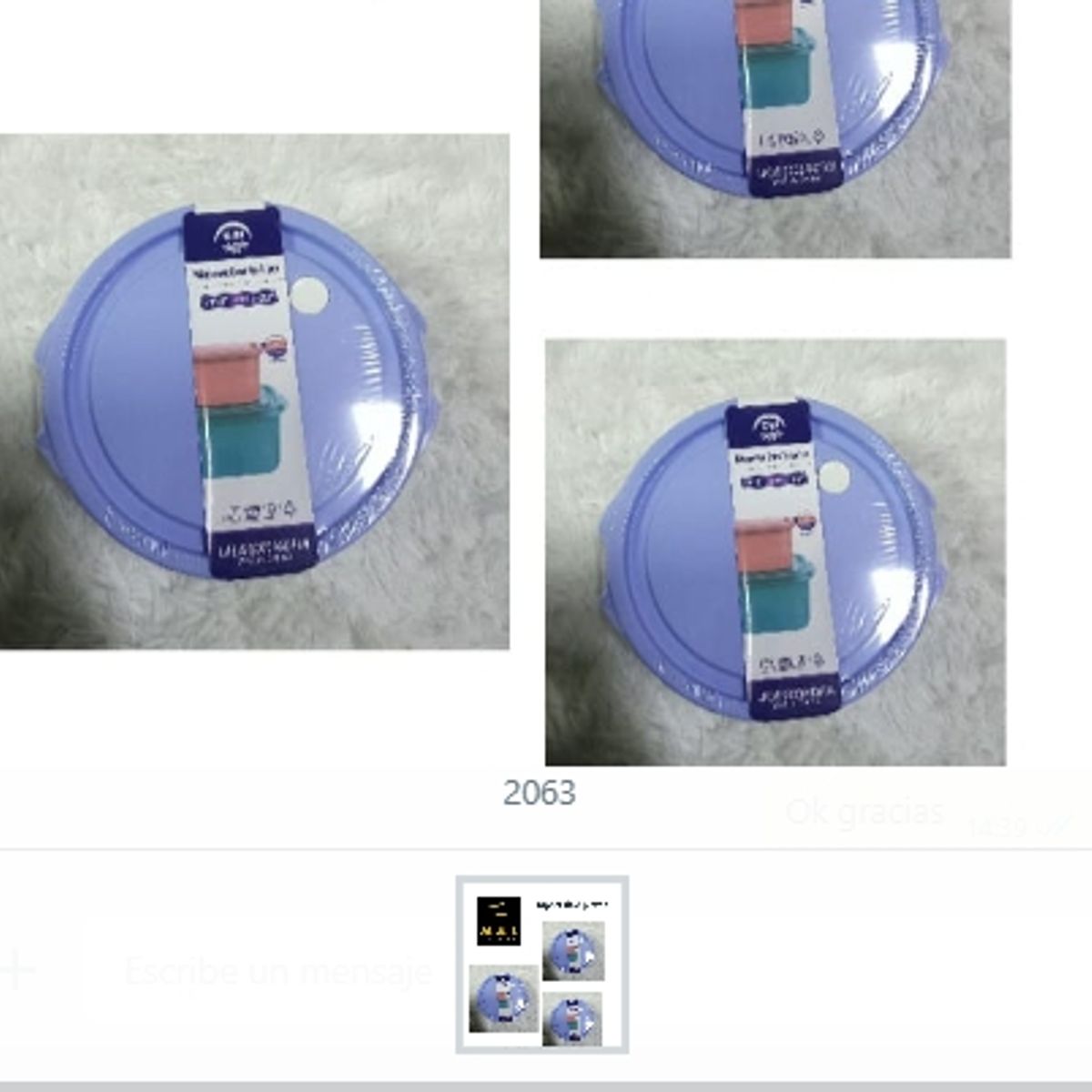 GENERICO - Tapper De 3 Piezas Colores Surtidos Plastico