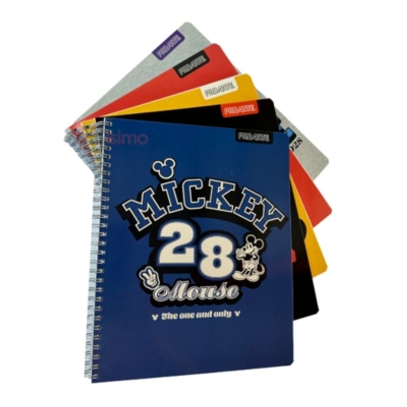 OMAS - Pack 5 Cuadernos Caricaturas Matemática 7MM 100 hojas