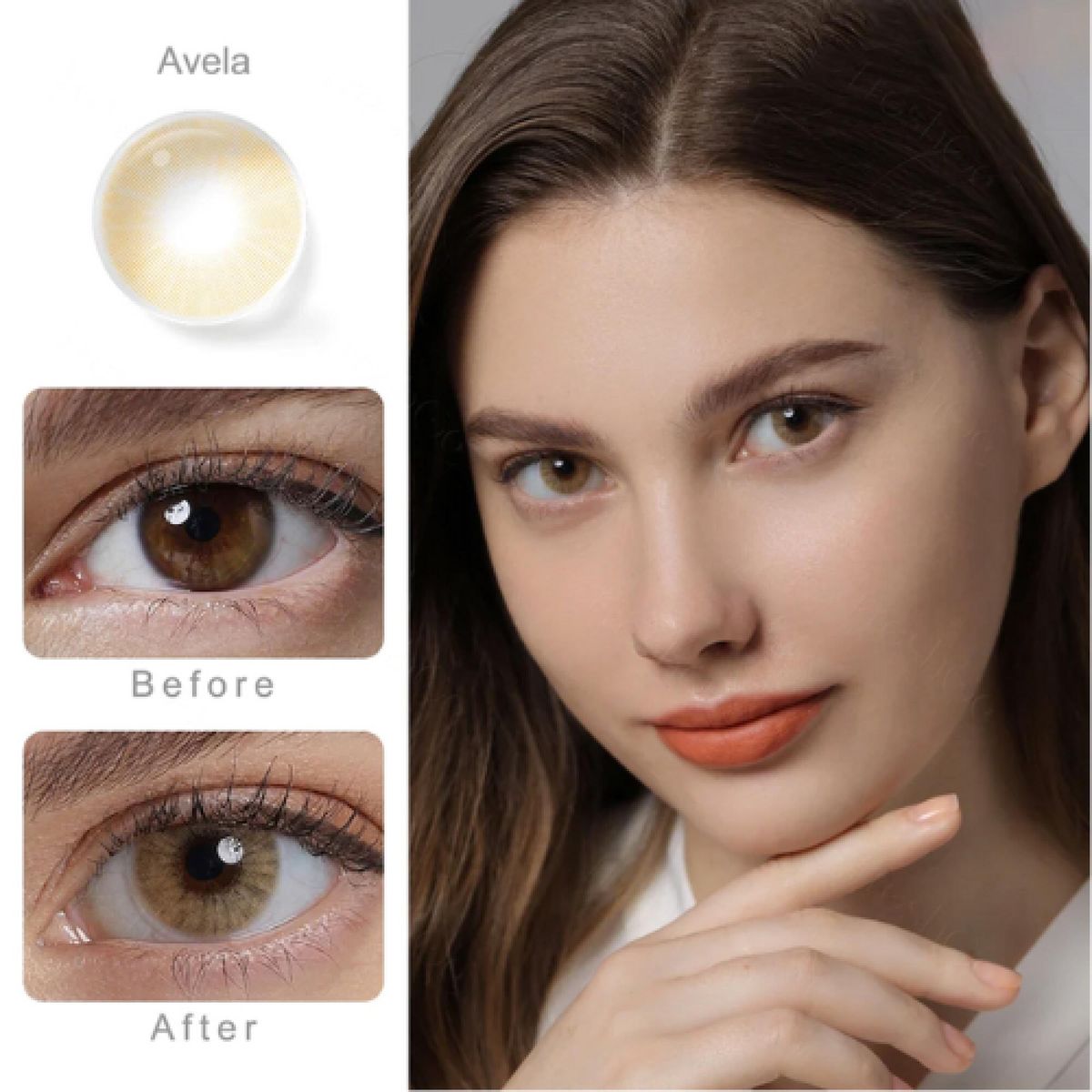 FRESHGO - Lentes de contacto FreshGo Hidrocor Avela más estuche