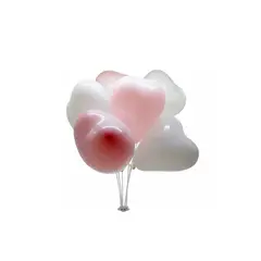GENERICO - Set De Globos Rosa Cora 7pcs