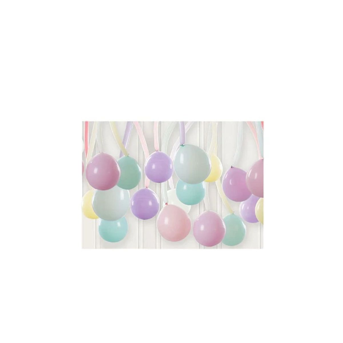 GENERICO - Set De Globos De Latex Colores Pasteles 12 Pcs