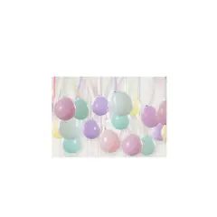 GENERICO - Set De Globos De Latex Colores Pasteles 12 Pcs