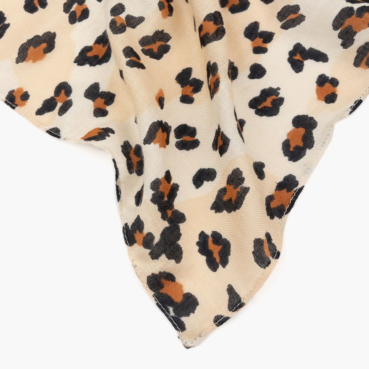 LOUNGE - Bandana Mujer Animal Beige