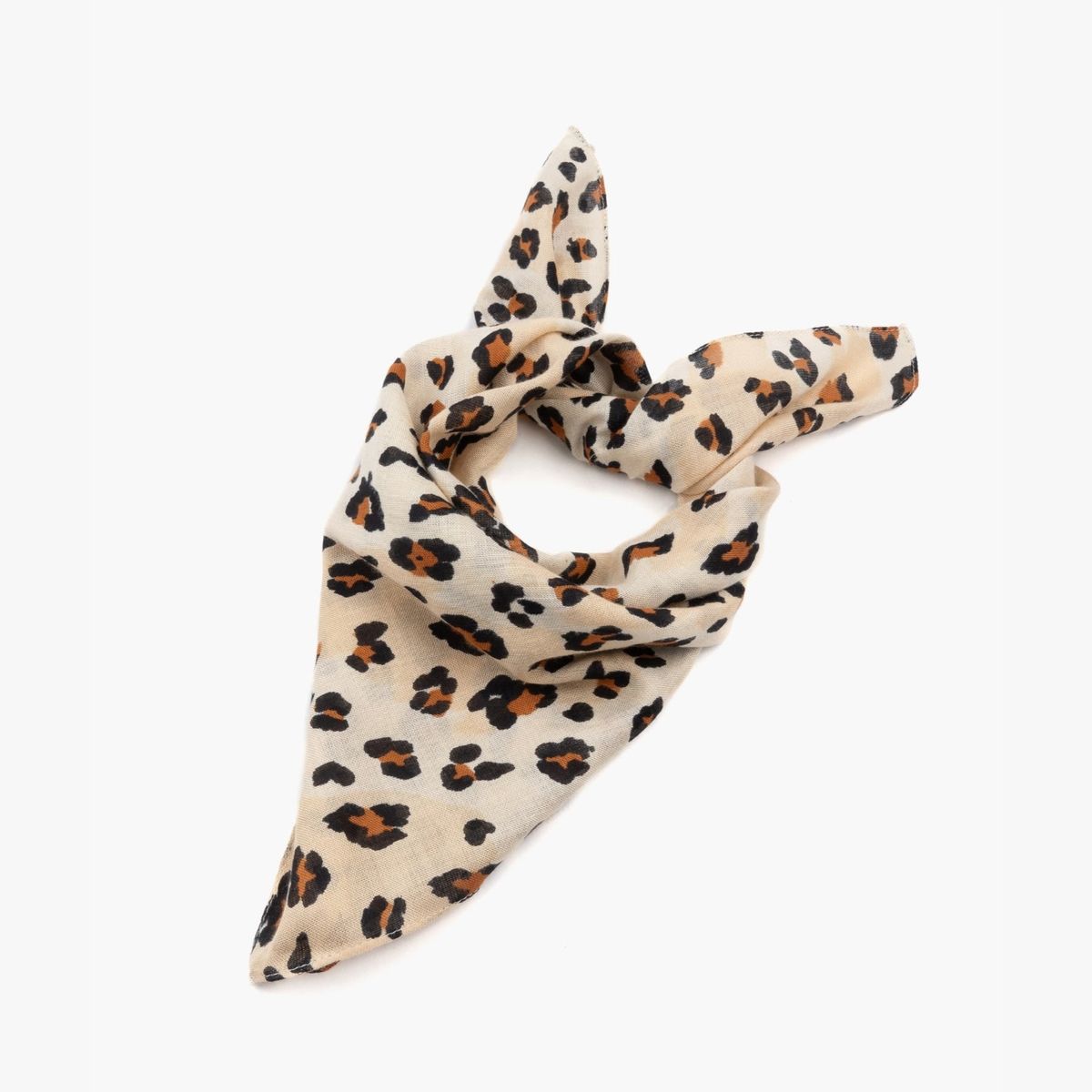 LOUNGE - Bandana Mujer Animal Beige