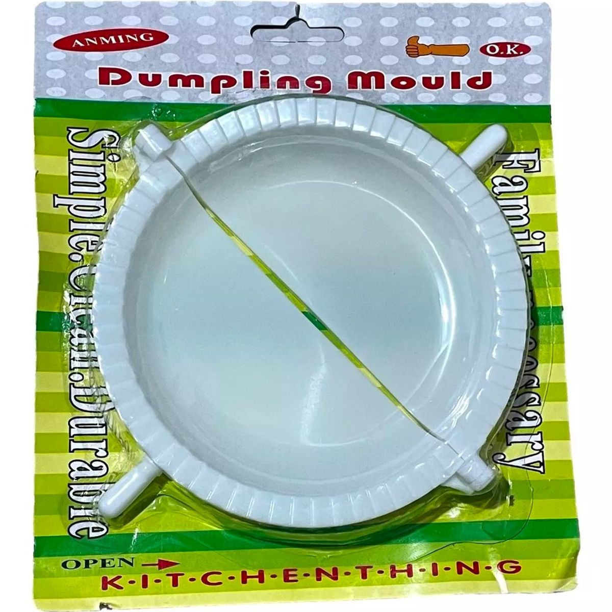 GENERICO - Molde Empanada Moldes Para Hacer Empanadas Color Blanco