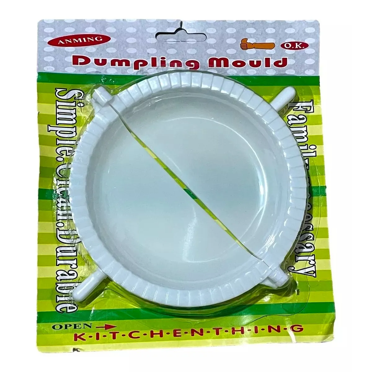 GENERICO - Molde Empanada Moldes Para Hacer Empanadas Color Blanco
