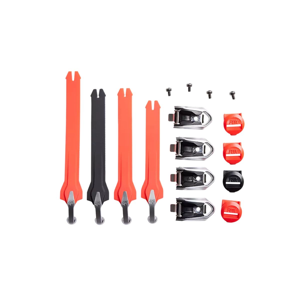 FOX - Repuesto Bota Moto Instinct Strap Kit 22 Rojo Fluor Fox FOX