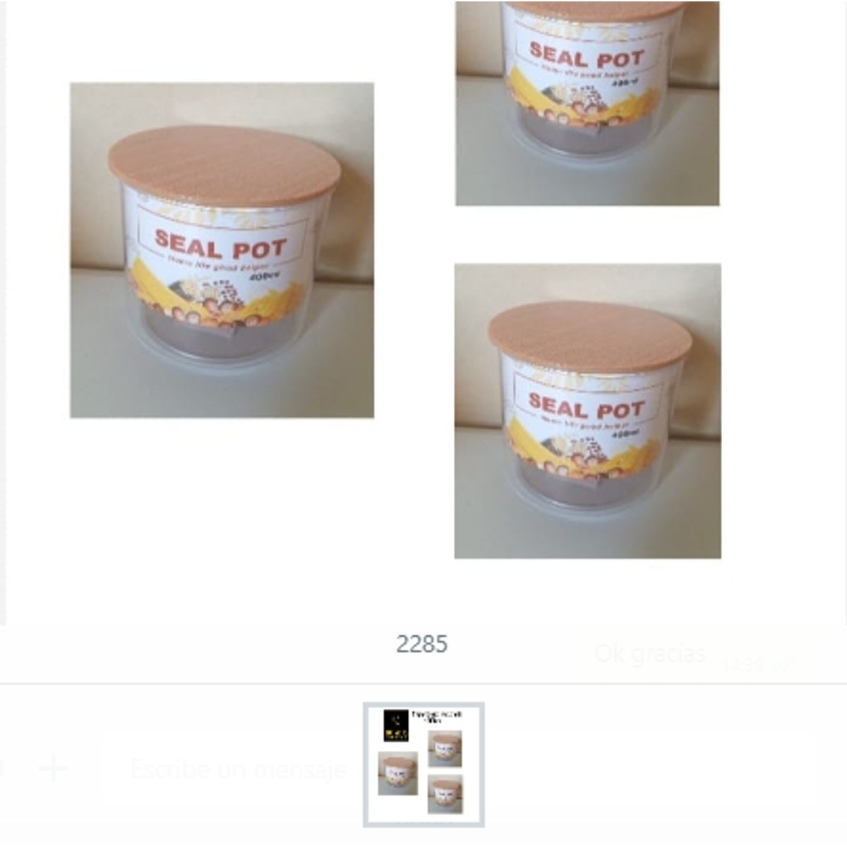 GENERICO - Especiero Redondo 400ml Condimentero