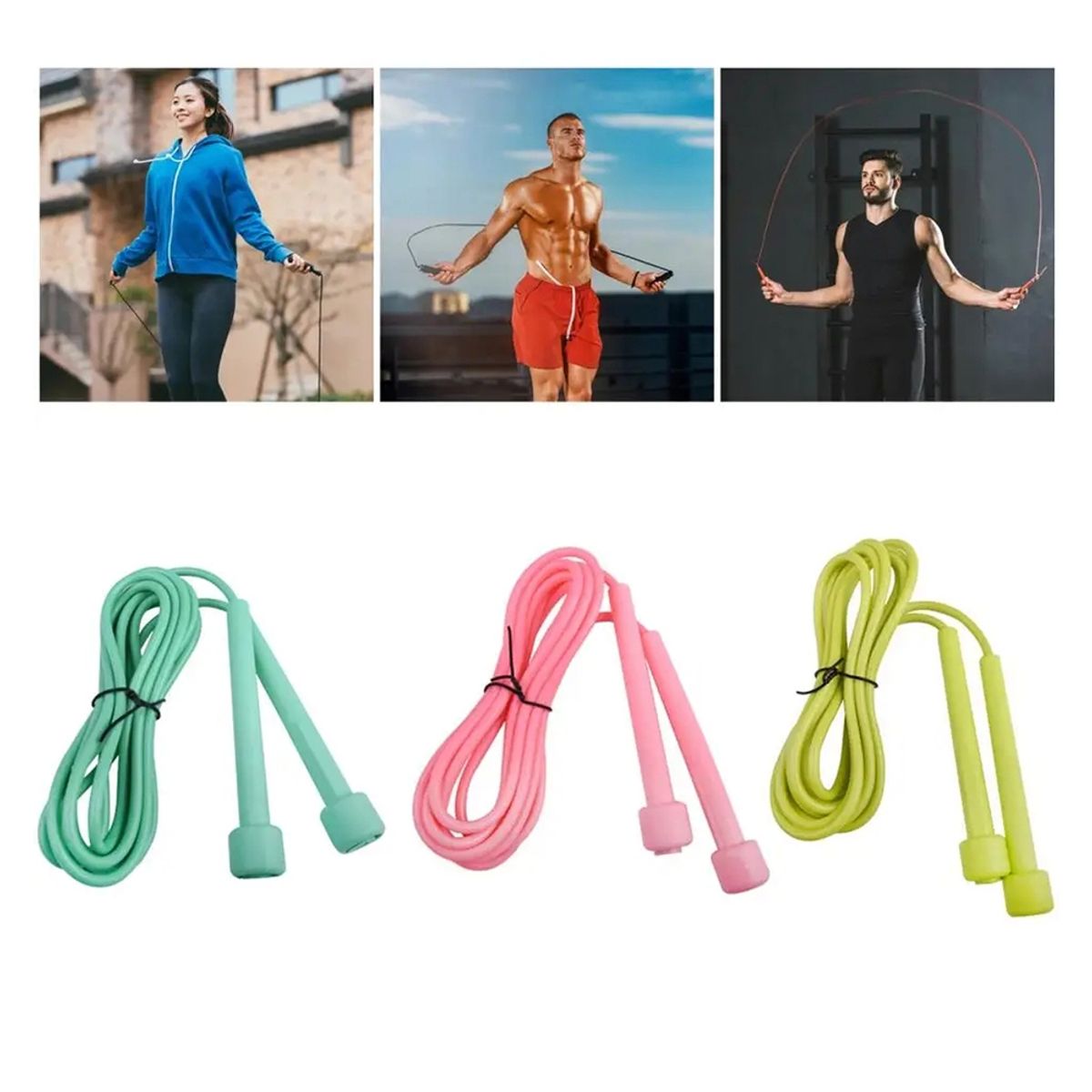 GENERICO - Cuerda Para Saltar Cardio Crossfit Deporte Velocidad