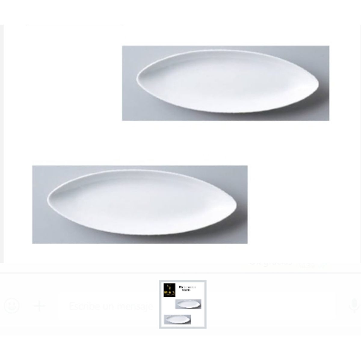 GENERICO - Plato Ovalado Hondo Diseño Adorable Alimentos