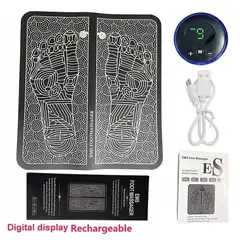 GENERICO - Masajeador Pies Eléctrico Usb Portátil Estimulador Muscular